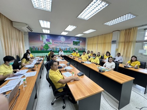 ทน.แม่สอด ประชุมหารือร่างเทศบัญญัติงบประมาณรายจ่ายประจำปีงบประมาณ พ.ศ.2568