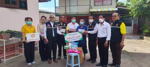 เทศบาลนครแม่สอด ลงพื้นที่มอบสิ่งของอุปโภคบริโภคให้แก่ผู้สูงอายุ ผู้พิการและผู้ยากไร้ ชุมชนดอนไชย