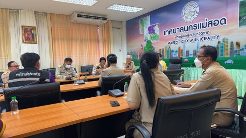 ทน.แม่สอด เข้าร่วมการประชุมเตรียมการจัดกิจกรรมการแข่งขันจักรยานขาไถ (Balance Bike) จังหวัดตาก เฉลิมพระเกียรติ พระบาทสมเด็จพระเจ้าอยู่หัว เนื่องในโอกาสพระราชพิธีมหามงคลเฉลิมพระชนมพรรษา 6 รอบ 28 กรกฎาคม 2567