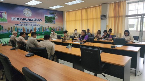 ทน.แม่สอด เข้าร่วมการประชุมเตรียมการจัดกิจกรรมการแข่งขันจักรยานขาไถ (Balance Bike) จังหวัดตาก เฉลิมพระเกียรติ พระบาทสมเด็จพระเจ้าอยู่หัว เนื่องในโอกาสพระราชพิธีมหามงคลเฉลิมพระชนมพรรษา 6 รอบ 28 กรกฎาคม 2567