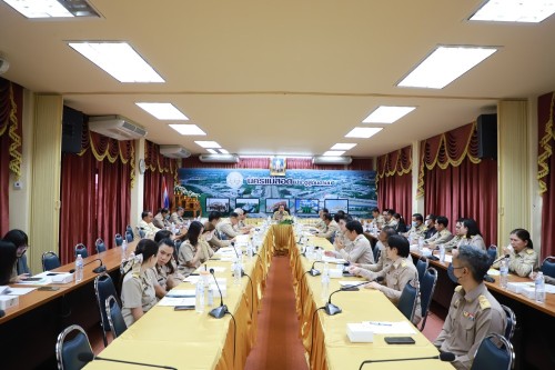 เทศบาลนครแม่สอด จัดประชุมหัวหน้าส่วนราชการ ครั้งที่ 7/2567 ประจำเดือน กรกฎาคม 2567