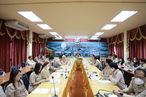 เทศบาลนครแม่สอด จัดประชุมหัวหน้าส่วนราชการ ครั้งที่ 7/2567 ประจำเดือน กรกฎาคม 2567