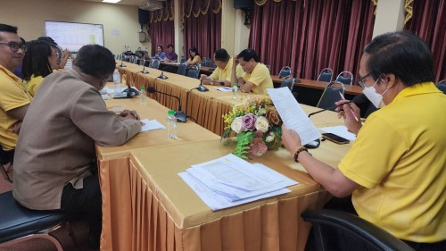 ทน.แม่สอด ประชุมหารือร่างเทศบัญญัติงบประมาณรายจ่ายประจำปีงบประมาณ พ.ศ.2568
