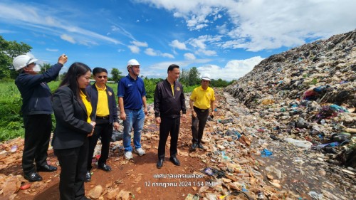 เทศบาลนครแม่สอด ต้อนรับรัฐมนตรีช่วยว่าการกระทรวงมหาดไทย และคณะ ลงพื้นที่จังหวัดตาก