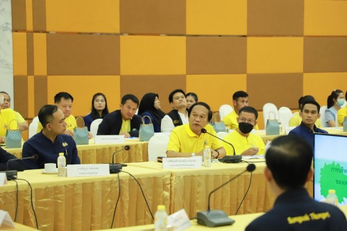 เทศบาลนครแม่สอด ต้อนรับรัฐมนตรีช่วยว่าการกระทรวงมหาดไทย และคณะ ลงพื้นที่จังหวัดตาก
