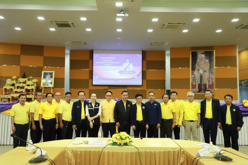 เทศบาลนครแม่สอด ต้อนรับรัฐมนตรีช่วยว่าการกระทรวงมหาดไทย และคณะ ลงพื้นที่จังหวัดตาก