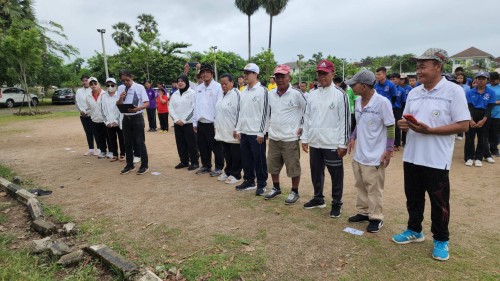 เทศบาลนครแม่สอด เข้าร่วมพิธีเปิดการแข่งขันกีฬาเปตอง "ต่อต้านยาเสพติด" ประจำปี 2567