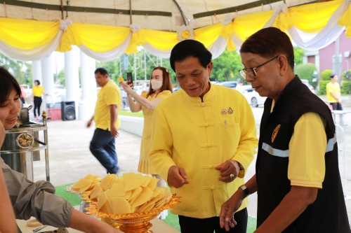 ทน.แม่สอด จัดพิธีหล่อเทียนจำนำพรรษา ประจำปี 2567