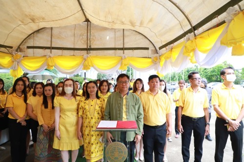 ทน.แม่สอด จัดพิธีหล่อเทียนจำนำพรรษา ประจำปี 2567