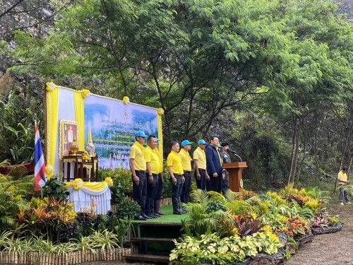 ทน.แม่สอด ร่วมโครงการปลูกฟื้นฟูระบบนิเวศป่าไม้ (แบบมิยาวากิ) และการสร้างฝายชะลอน้ำเฉลิมพระเกียรติพระบาทสมเด็จพระเจ้าอยู่หัว เนื่องในโอกาสพระราชพิธีมหามงคลเฉลิมพระเกียรติพระชนมพรรษา 6 รอบ 28 กรกฎาคม 2567 