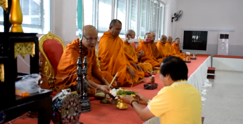 ทน.แม่สอด ร่วมทำบุญศาลาอเนกประสงค์สุสานหลวงเทศบาลนครแม่สอด 