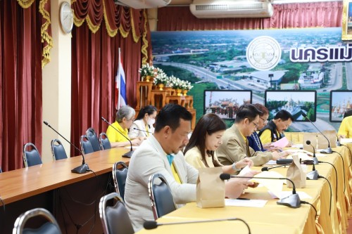 เทศบาลนครแม่สอด ประชุมเพื่อพิจารณาร่างแผนพัฒนาท้องถิ่น (พ.ศ.2566-2570) เพิ่มเติม ครั้งที่ 2/2567