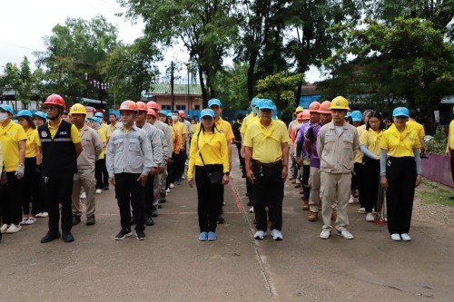 ทน.แม่สอด จัดกิจกรรมจิตอาสาพัฒนาปรับปรุงภูมิทัศน์เฉลิมพระเกียรติ พระบาทสมเด็จพระเจ้าอยู่หัว เนื่องในโอกาสพระราชพิธีมหามงคลเฉลิมพระชนมพรรษา 6 รอบ 28 กรกฎาคม 2567