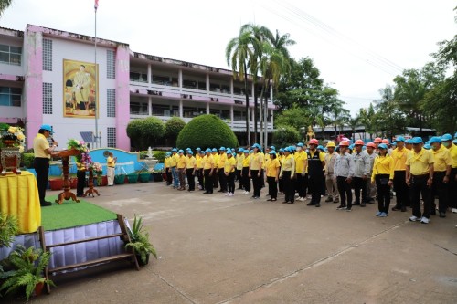 ทน.แม่สอด จัดกิจกรรมจิตอาสาพัฒนาปรับปรุงภูมิทัศน์เฉลิมพระเกียรติ พระบาทสมเด็จพระเจ้าอยู่หัว เนื่องในโอกาสพระราชพิธีมหามงคลเฉลิมพระชนมพรรษา 6 รอบ 28 กรกฎาคม 2567
