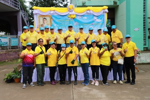 ทน.แม่สอด จัดกิจกรรมจิตอาสาพัฒนาปรับปรุงภูมิทัศน์เฉลิมพระเกียรติ พระบาทสมเด็จพระเจ้าอยู่หัว เนื่องในโอกาสพระราชพิธีมหามงคลเฉลิมพระชนมพรรษา 6 รอบ 28 กรกฎาคม 2567