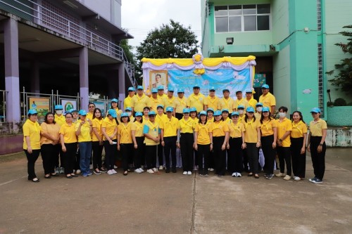 ทน.แม่สอด จัดกิจกรรมจิตอาสาพัฒนาปรับปรุงภูมิทัศน์เฉลิมพระเกียรติ พระบาทสมเด็จพระเจ้าอยู่หัว เนื่องในโอกาสพระราชพิธีมหามงคลเฉลิมพระชนมพรรษา 6 รอบ 28 กรกฎาคม 2567