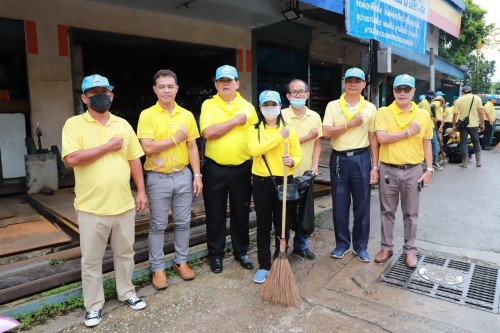 ทน.แม่สอด จัดกิจกรรมจิตอาสาพัฒนาปรับปรุงภูมิทัศน์เฉลิมพระเกียรติ พระบาทสมเด็จพระเจ้าอยู่หัว เนื่องในโอกาสพระราชพิธีมหามงคลเฉลิมพระชนมพรรษา 6 รอบ 28 กรกฎาคม 2567