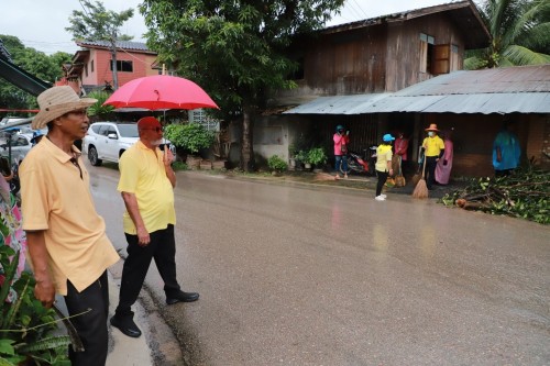 ทน.แม่สอด จัดกิจกรรมจิตอาสาพัฒนาปรับปรุงภูมิทัศน์เฉลิมพระเกียรติ พระบาทสมเด็จพระเจ้าอยู่หัว เนื่องในโอกาสพระราชพิธีมหามงคลเฉลิมพระชนมพรรษา 6 รอบ 28 กรกฎาคม 2567