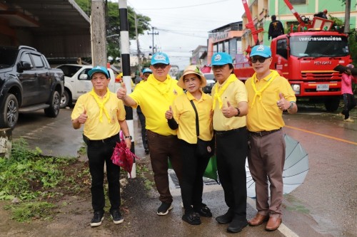 ทน.แม่สอด จัดกิจกรรมจิตอาสาพัฒนาปรับปรุงภูมิทัศน์เฉลิมพระเกียรติ พระบาทสมเด็จพระเจ้าอยู่หัว เนื่องในโอกาสพระราชพิธีมหามงคลเฉลิมพระชนมพรรษา 6 รอบ 28 กรกฎาคม 2567