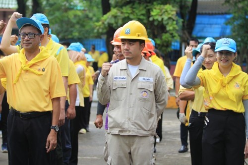 ทน.แม่สอด จัดกิจกรรมจิตอาสาพัฒนาปรับปรุงภูมิทัศน์เฉลิมพระเกียรติ พระบาทสมเด็จพระเจ้าอยู่หัว เนื่องในโอกาสพระราชพิธีมหามงคลเฉลิมพระชนมพรรษา 6 รอบ 28 กรกฎาคม 2567