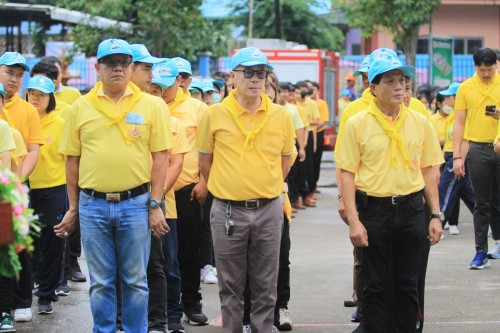 ทน.แม่สอด จัดกิจกรรมจิตอาสาพัฒนาปรับปรุงภูมิทัศน์เฉลิมพระเกียรติ พระบาทสมเด็จพระเจ้าอยู่หัว เนื่องในโอกาสพระราชพิธีมหามงคลเฉลิมพระชนมพรรษา 6 รอบ 28 กรกฎาคม 2567