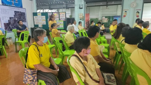 เทศบาลนครแม่สอด เข้าร่วมประชุมผู้สูงอายุ ชุมชนอินทรคีรี 1 ประจำเดือน กรกฎาคม 2567