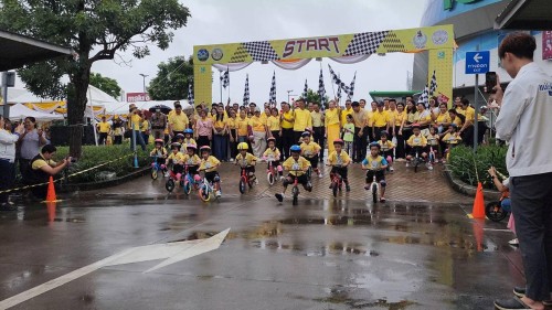 ทน.แม่สอด จัดการแข่งขันจักรยานขาไถ (Balance Bike).เฉลิมพระเกียรติ พระบาทสมเด็จพระเจ้าอยู่หัว เนื่องในโอกาสพระราชพิธีมหามงคลเฉลิมพระชนมพรรษา 6 รอบ 28 กรกฎาคม 2567 จังหวัดตาก