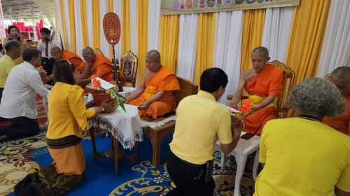 ทน.แม่สอด เข้าร่วมโครงการบรรพชาอุปสมบทหมู่เฉลิมพระเกียรติถวายเป็นพระราชกุศลแด่ พระบาทสมเด็จพระเจ้าอยู่หัวรัชกาลที่ 10 ในโครงการอาชีวะ สร้างช่างฝีมือ ตามแนวทางโรงเรียนพระดาบส รุ่นที่ 7 ปีงบประมาณ 2567