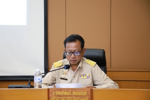 สภาเทศบาลนครแม่สอด ประชุมสภาเทศบาลนครแม่สอด สมัยวิสามัญ ครั้งที่ 1 ประจำปี 2567
