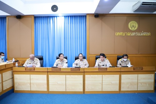 สภาเทศบาลนครแม่สอด ประชุมสภาเทศบาลนครแม่สอด สมัยวิสามัญ ครั้งที่ 1 ประจำปี 2567