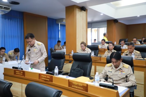 สภาเทศบาลนครแม่สอด ประชุมสภาเทศบาลนครแม่สอด สมัยวิสามัญ ครั้งที่ 1 ประจำปี 2567