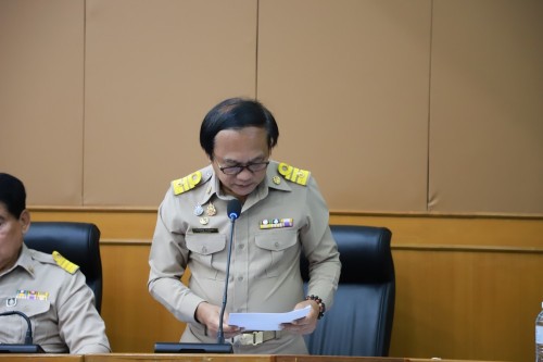 สภาเทศบาลนครแม่สอด ประชุมสภาเทศบาลนครแม่สอด สมัยวิสามัญ ครั้งที่ 1 ประจำปี 2567