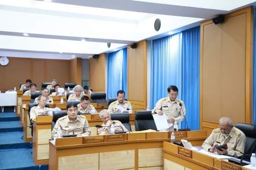 สภาเทศบาลนครแม่สอด ประชุมสภาเทศบาลนครแม่สอด สมัยวิสามัญ ครั้งที่ 1 ประจำปี 2567
