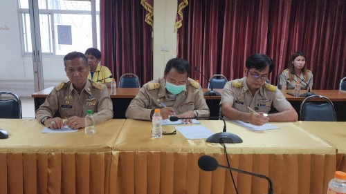 ทน.แม่สอด จัดประชุมโครงการพัฒนาตามผังเมืองรวมเมืองแม่สอด อำเภอแม่สอด จังหวัดตาก (ระยะที่ 2) ก่อสร้างถนนคอนกรีตเสริมเหล็กพร้อมวางท่อระบายน้ำ บริเวณถนนแม่สอด - แม่ตาว ซอย 9
