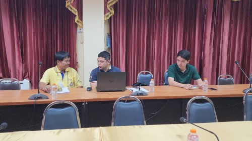 ทน.แม่สอด จัดประชุมโครงการพัฒนาตามผังเมืองรวมเมืองแม่สอด อำเภอแม่สอด จังหวัดตาก (ระยะที่ 2) ก่อสร้างถนนคอนกรีตเสริมเหล็กพร้อมวางท่อระบายน้ำ บริเวณถนนแม่สอด - แม่ตาว ซอย 9