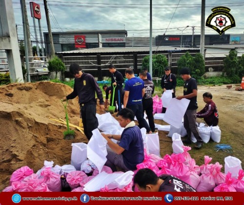 เทศบาลนครแม่สอด ได้จัดตั้งศูนย์อำนวยการเฉพาะกิจป้องกันและแก้ไขปัญหาอุทกภัย วาตภัยและดินโคลนถล่ม ปี 2567