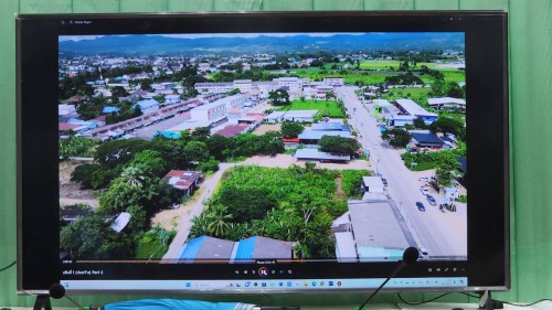 ทน.แม่สอด จัดประชุมหารือการก่อสร้างรางระบายน้ำในเขตเทศบาลนครแม่สอด