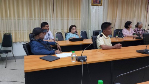 ทน.แม่สอด จัดประชุมหารือการก่อสร้างรางระบายน้ำในเขตเทศบาลนครแม่สอด