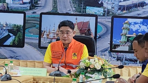 ทน.แม่สอด ลงพื้นที่ร่วมกับคณะรองผู้ว่าราชการจังหวัดตากและหน่วยงานภาครัฐฯ ติดตามสถานการณ์น้ำ ในพื้นที่เทศบาลนครแม่สอด