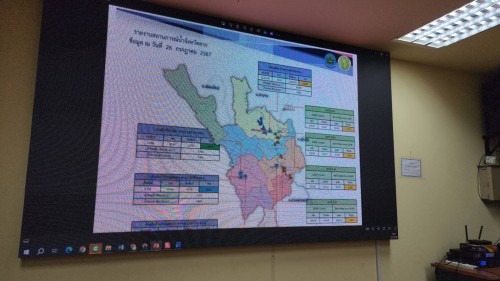 ทน.แม่สอด ลงพื้นที่ร่วมกับคณะรองผู้ว่าราชการจังหวัดตากและหน่วยงานภาครัฐฯ ติดตามสถานการณ์น้ำ ในพื้นที่เทศบาลนครแม่สอด