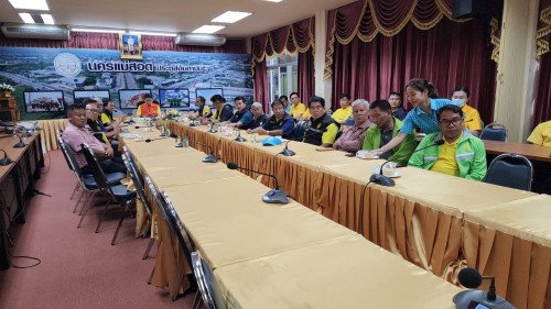 ทน.แม่สอด ลงพื้นที่ร่วมกับคณะรองผู้ว่าราชการจังหวัดตากและหน่วยงานภาครัฐฯ ติดตามสถานการณ์น้ำ ในพื้นที่เทศบาลนครแม่สอด