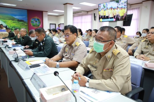ทน.แม่สอด เข้าร่วมการประชุมคณะกรมการจังหวัดตาก หัวหน้าส่วนราชการ และผู้เกี่ยวข้อง ประจำเดือน กรกฎาคม 2567