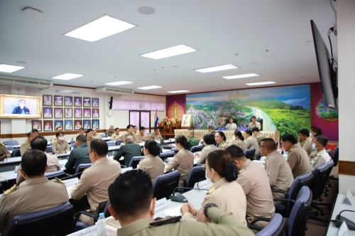 ทน.แม่สอด เข้าร่วมการประชุมคณะกรมการจังหวัดตาก หัวหน้าส่วนราชการ และผู้เกี่ยวข้อง ประจำเดือน กรกฎาคม 2567