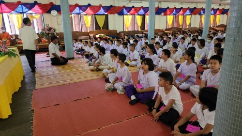 ทน.แม่สอด ร่วมโครงการอบรมคุณธรรมจริยธรรม ระดับชั้น ป.4-ป.6ประจำปีการศึกษา 2567 โรงเรียนเทศบาลวัดบุญญาวาส
