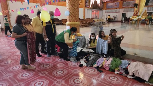 ทน.แม่สอด จัดกิจกรรมตลาดนัดปันสุข ครั้งที่ 5 ณ ศาลาเฉลิมพระเกียรติ วัดตรีรัตนาราม 