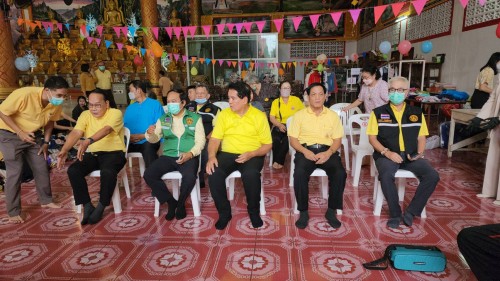 ทน.แม่สอด จัดกิจกรรมตลาดนัดปันสุข ครั้งที่ 5 ณ ศาลาเฉลิมพระเกียรติ วัดตรีรัตนาราม 
