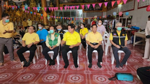 ทน.แม่สอด จัดกิจกรรมตลาดนัดปันสุข ครั้งที่ 5 ณ ศาลาเฉลิมพระเกียรติ วัดตรีรัตนาราม 