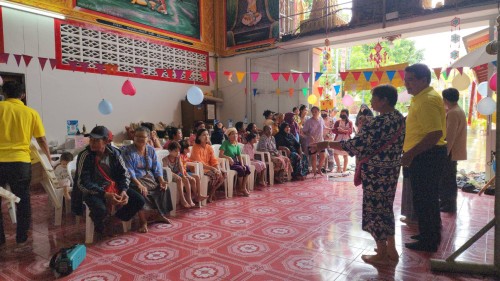 ทน.แม่สอด จัดกิจกรรมตลาดนัดปันสุข ครั้งที่ 5 ณ ศาลาเฉลิมพระเกียรติ วัดตรีรัตนาราม 