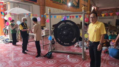 ทน.แม่สอด จัดกิจกรรมตลาดนัดปันสุข ครั้งที่ 5 ณ ศาลาเฉลิมพระเกียรติ วัดตรีรัตนาราม 
