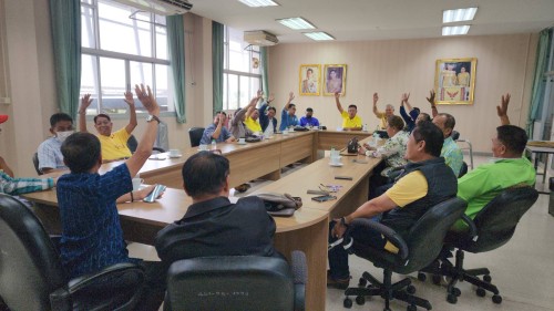 เทศบาลนครแม่สอด จัดประชุมสมาชิกสภาเทศบาลนครแม่สอด ประจำเดือน สิงหาคม 2567 